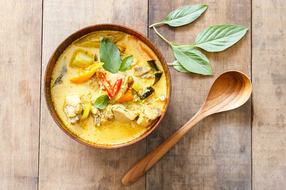 Thaise groene curry